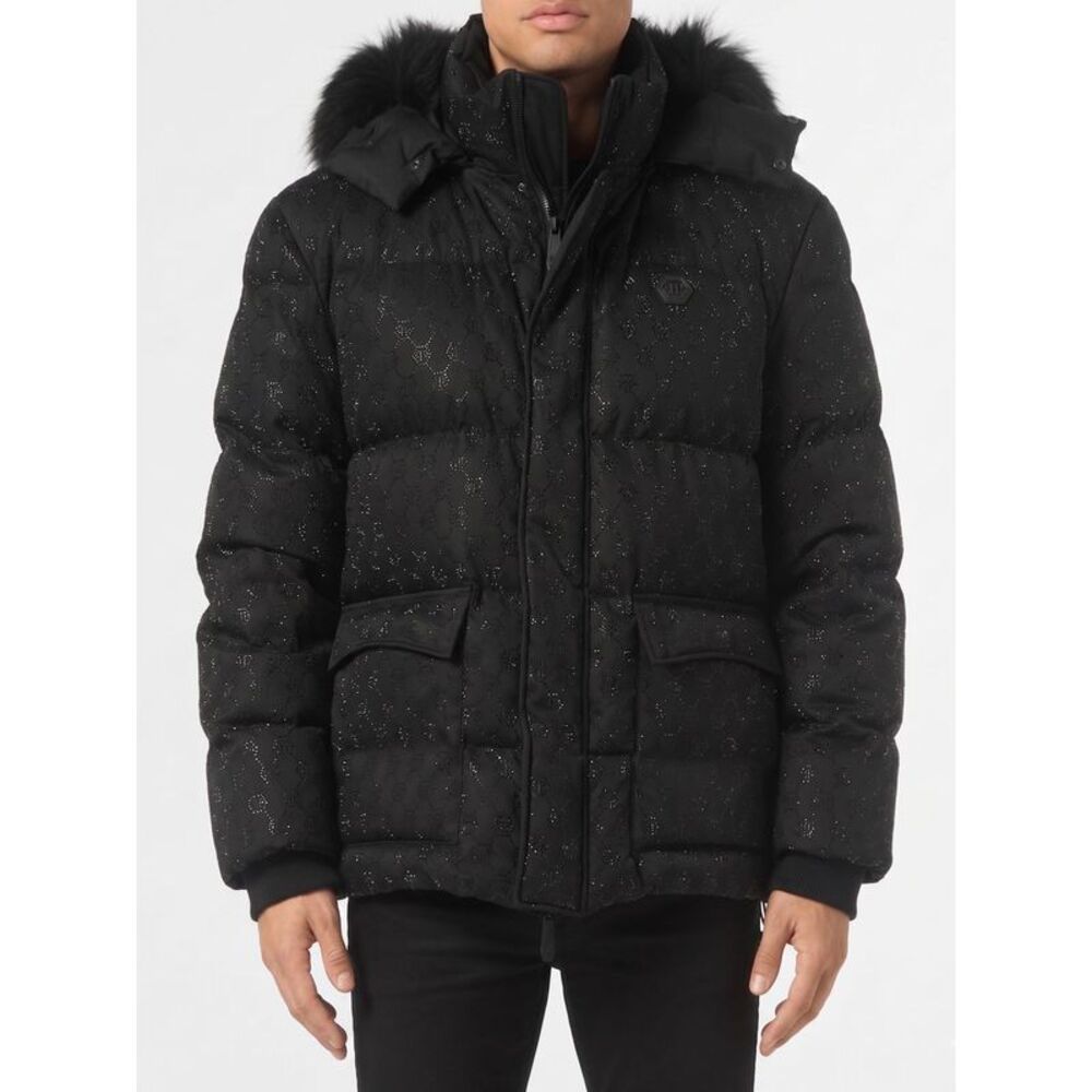 Philipp Plein Jacket Men Black